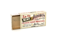 E203 Wallace Sa-Yo Mint Jujubes Candy Box