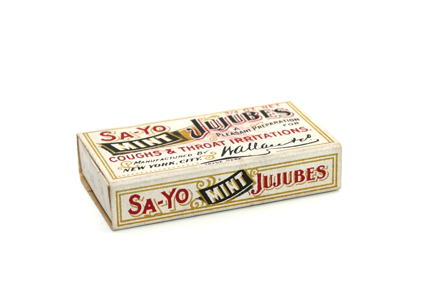 E203 Wallace Sa-Yo Mint Jujubes Candy Box