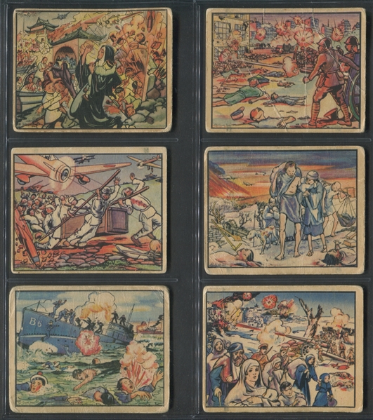 R69 Gum Inc Horrors of War Lot of (10) Cards