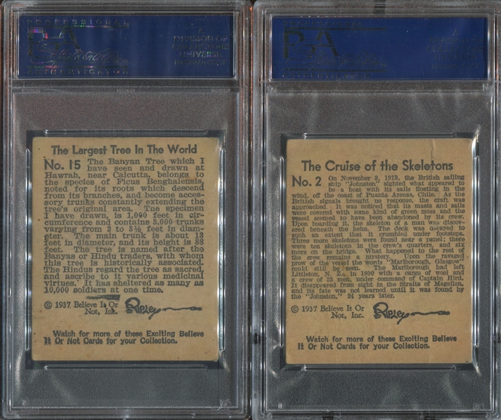 R21 Wolverine Gum Ripley's Believe it or Not Lot of (4) PSA-Graded Cards