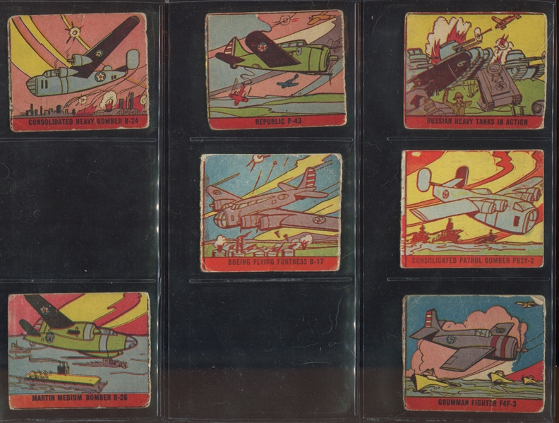 R168 M. Pressner War Scenes Near Complete Set (44/48) Cards