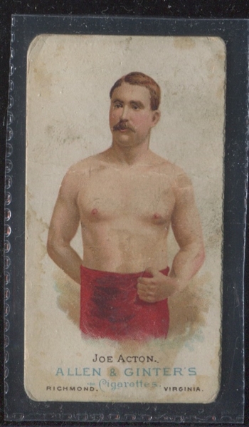 N28 Allen & Ginter World's Champions Joe Acton