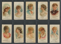 N26 Allen & Ginter Worlds Beauties (1st Series) Partial Set (25/50) Cards