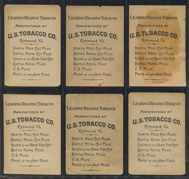 N541 U.S. Tobacco Company Actresses Partial Set of (20/25) Cards