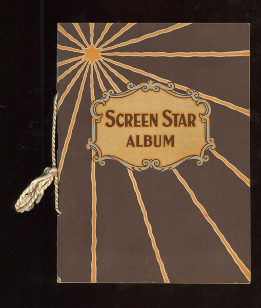 R197 Blatz Gum Screen Stars Complete Set of (20) In Premium Album