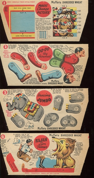 F279-30c Quaker Circus: Toys Near Set (16/20) Cards