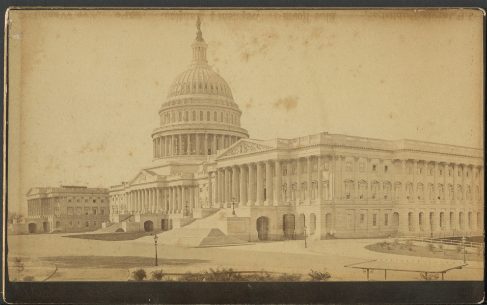 1890's Jarvis Publishing Large Format Washington DC Landmark Cabinet Photos Lot of (3)