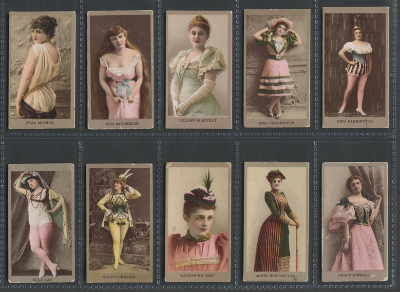 N213 Kinney Actresses Lot of (23) Cards 