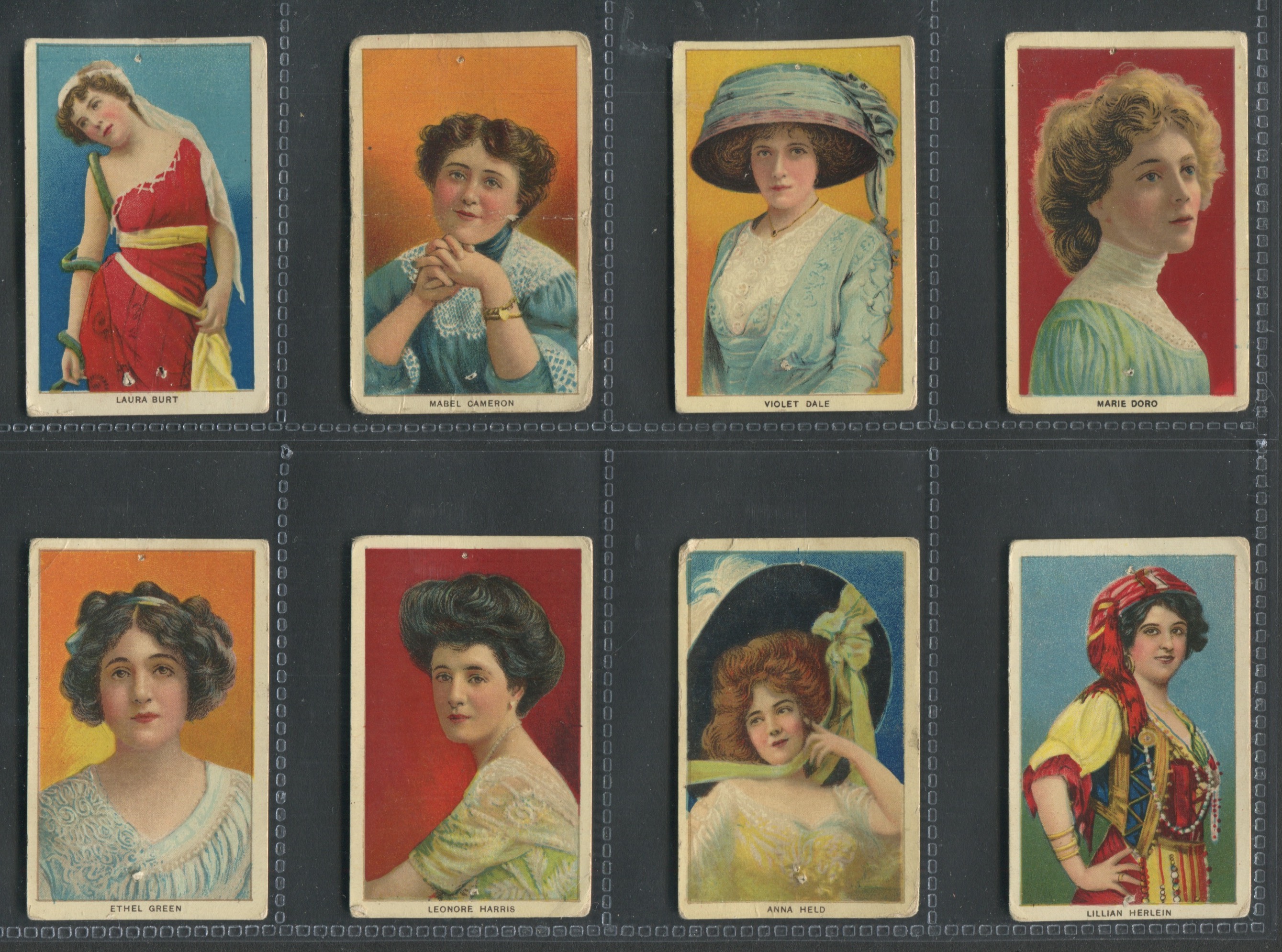 Lot Detail - T27 Fatima Cigarettes Actresses Lot of (43) Cards