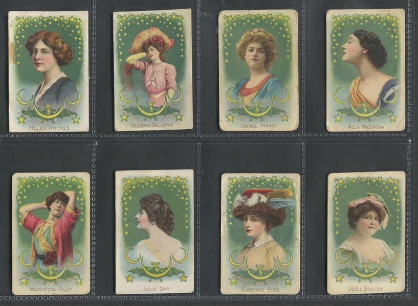 T27 Fatima Cigarettes Actresses Lot of (43) Cards