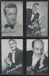 Fantastic 1930s/1940s Mutoscope Band Leaders Lot of (8) Cards