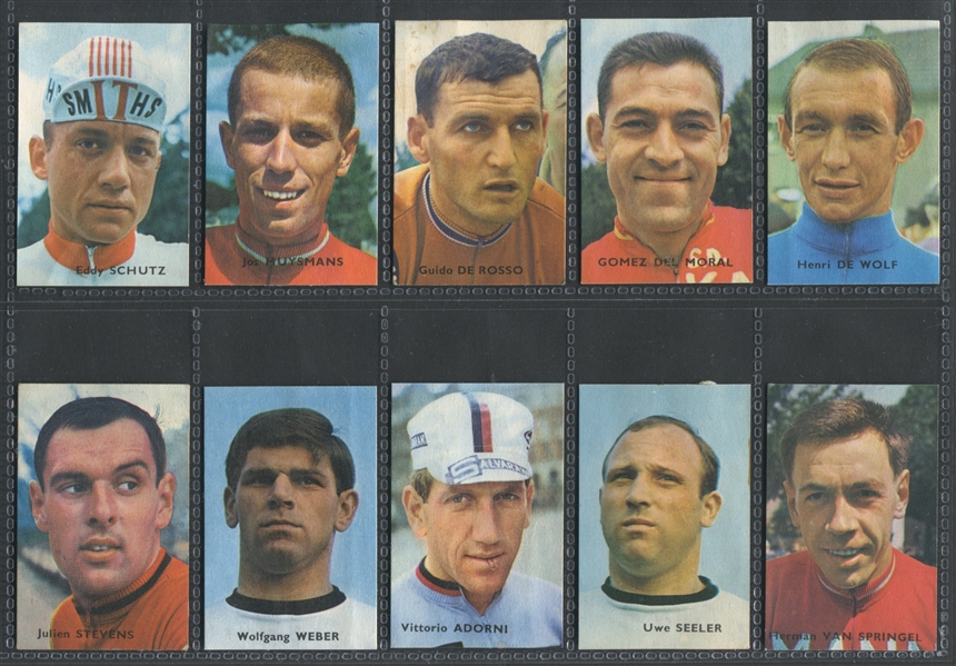 1960's/1970's Victoria (Netherlands) Lot of (55) Actor/Sports Figure Cards