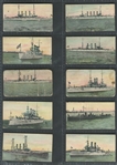 T39 Burley Cubs Battleships Lot of (11) Cards