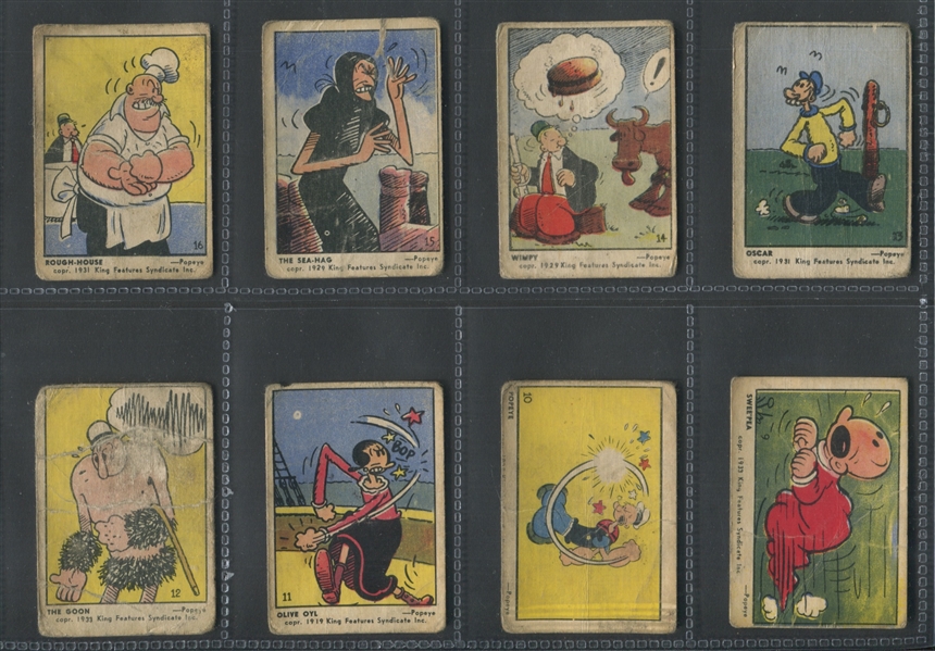 V339-3 Parkhurst Cartoon Comics Lot of (31) Cards