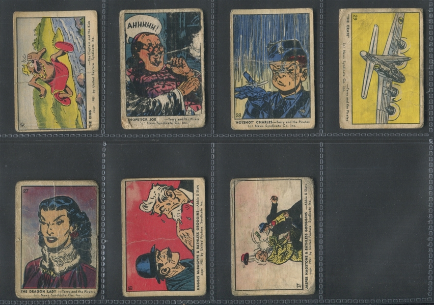 V339-3 Parkhurst Cartoon Comics Lot of (31) Cards