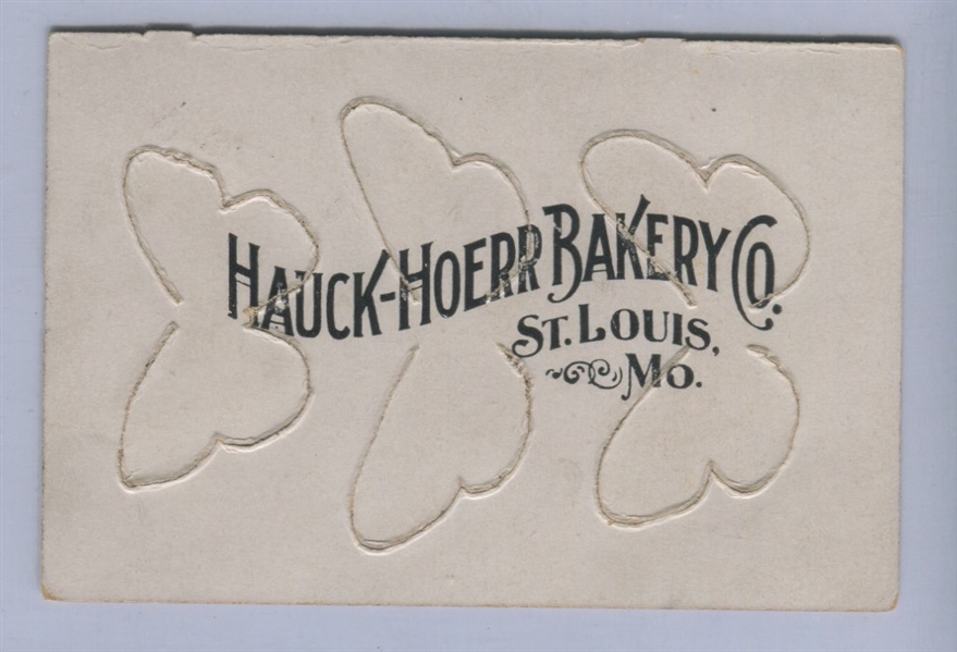 D-UNC Hauck-Hoerr Bakery Interesting Butterfly Card