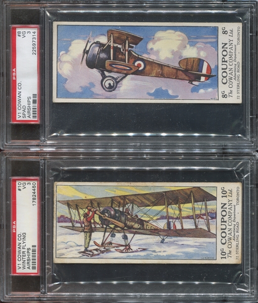 V1 Cowan's Airships Near Set (15/24) Cards