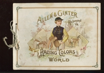 A12 Allen & Ginter Racing Colors of the World Album