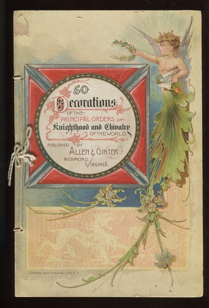 A6 Allen & Ginter Decorations Album