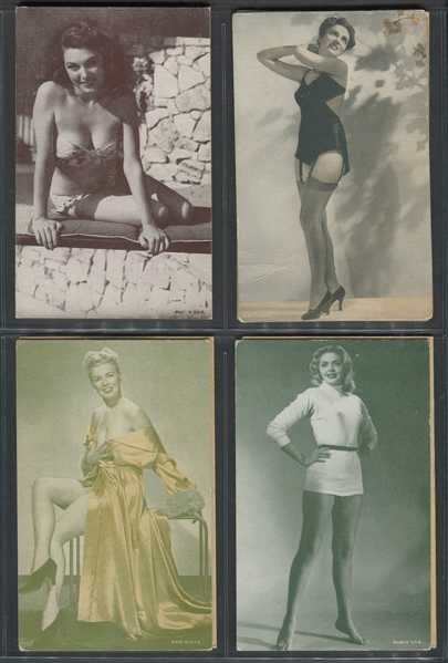 1920's-1940's Bathing Beauties Exhibit Cards Lot of (24) Cards