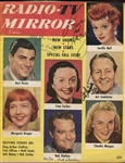 1950s Radio-TV Mirror Magazine Cover autograph by Lucille Ball and Others