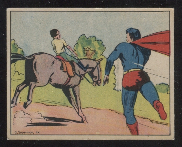 R145 Gum Inc Superman #21 The Runaway Horse