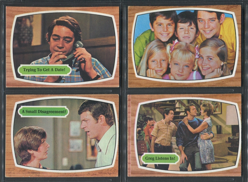 1971 Topps Brady Bunch Lot of (13) Cards