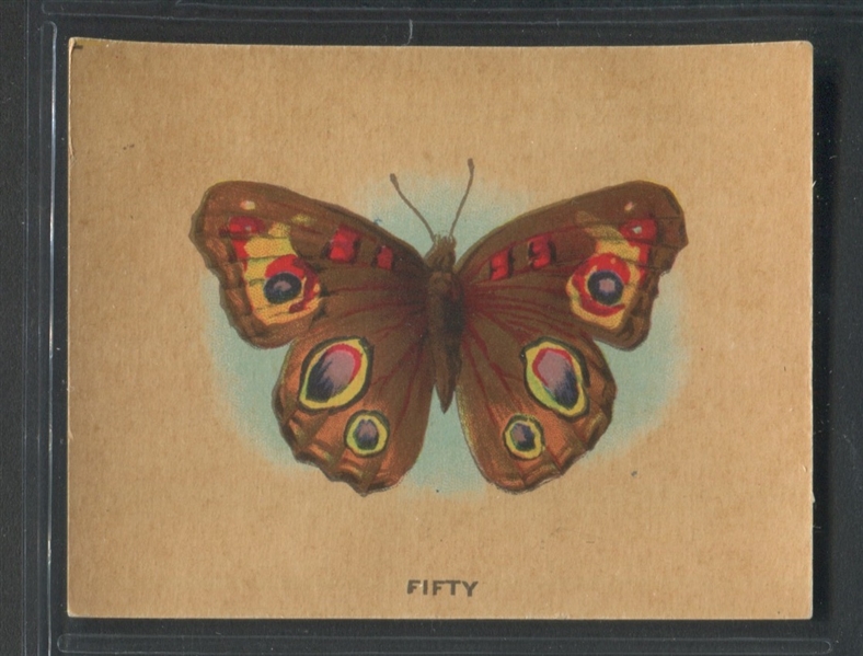 FC2 Harry Horne Butterflies Near Set of (37/50) Cards