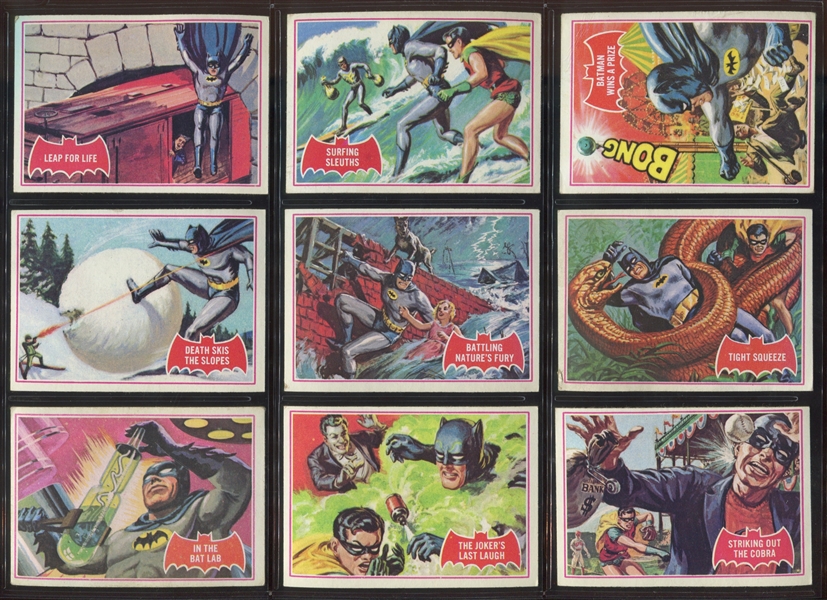 1966 Topps Batman Red Back A Complete Set of (44) Cards