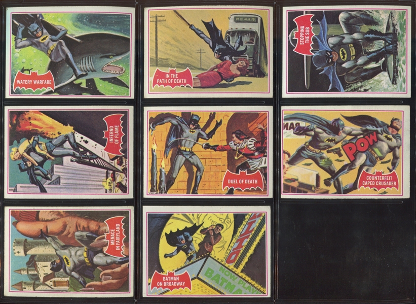 1966 Topps Batman Red Back A Complete Set of (44) Cards