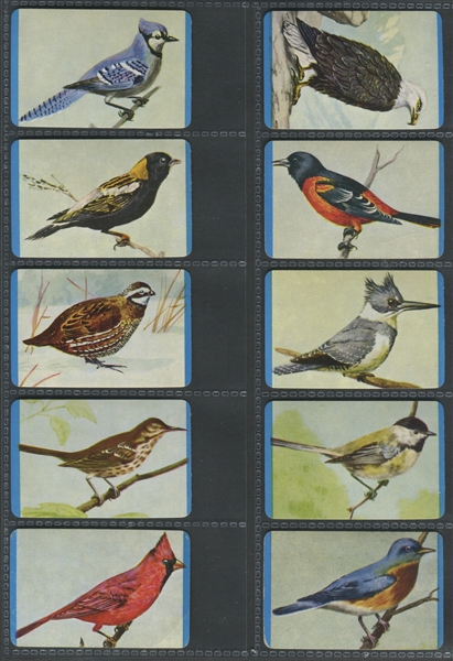 F279-3 Quaker Pack-O-Ten Bird Cards Complete Set of (27) Cards