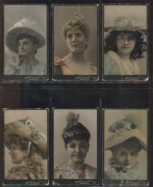 N131 Duke Honest Long Cut Stars of the Stage (3rd Series) Lot of (16) Cards