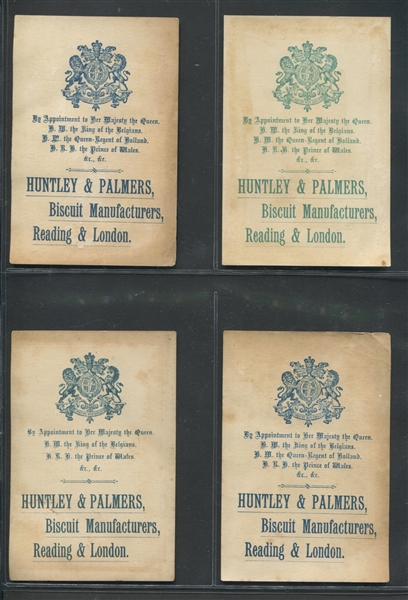 Huntley & Palmers Views of Italy and the French Riviera Lot of (4) Cards