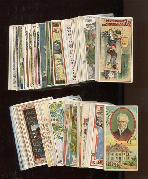 Massive Lot of (400-500) Stollwerck Chocolates Cards