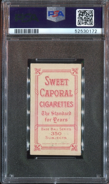 1909-11 T206 Doc White, Chicago, Pitching PSA6 EX-MT