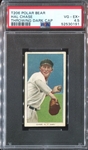 1909-11 T206 Hal Chase, Throwing Dark Cap PSA4.5 VG-EX+