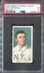 1909-11 T206 Doc Crandall, No Cap PSA5 EX