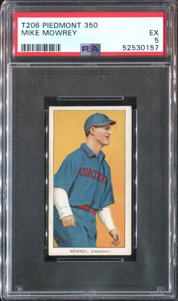 1909-11 T206 Mike Mowrey PSA5 EX