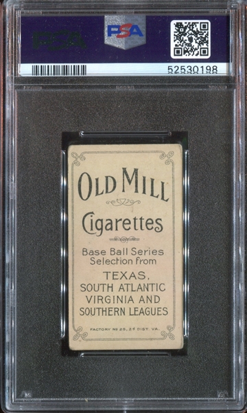 1909-11 T206 Sid Smith PSA3 VG (Southern Leaguer)