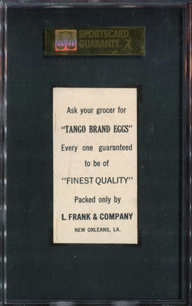 1916 Tango Eggs Hal Chase SGC40 VG3