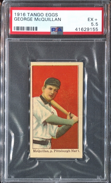 1916 Tango Eggs George McQuillan PSA5.5 EX+