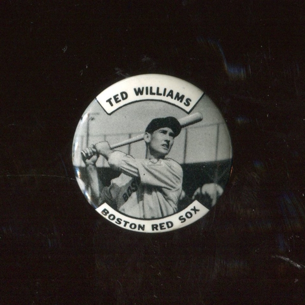 1950's Ted Williams Pinback