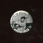 1950s Ted Williams Pinback