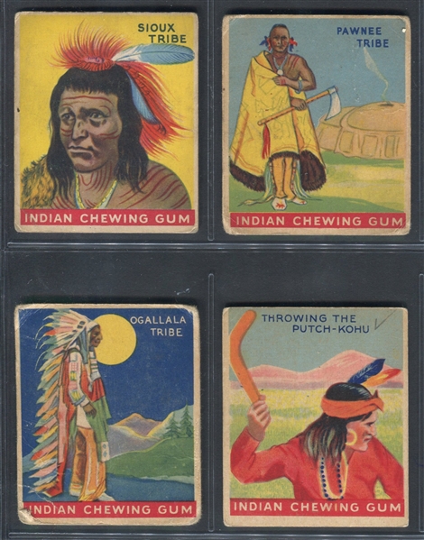 R773 Goudey Indian Gum Lot of (13) Cards