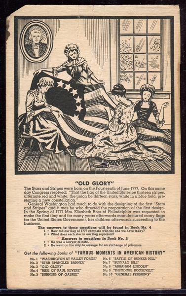 R46 Uncle Sam Pops Famous Moments in American History #3 Old Glory 