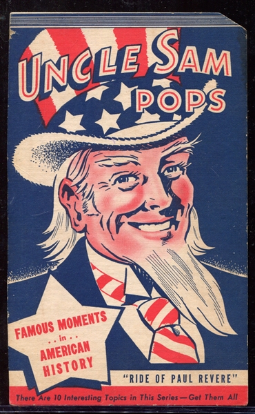 R46 Uncle Sam Pops Famous Moments in American History #4 Ride of Paul Revere