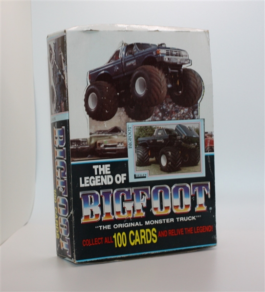 1980's Leesley Legend of Bigfoot Complete Unopened Box of (48) Packages