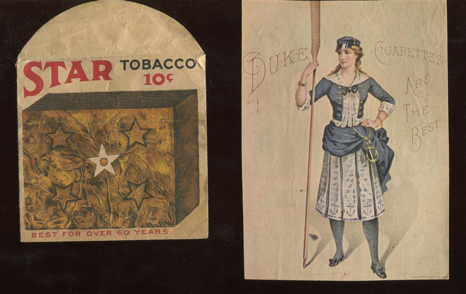 Vintage Tobacco Ephemera Lot of (31) Pieces with Trade Cards, Cigar Labels and More