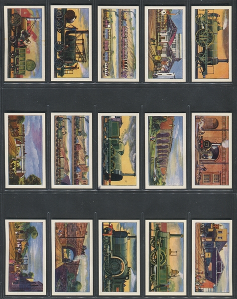 1964 Northern Co-Op History of the Railways Complete Set of (25) Cards
