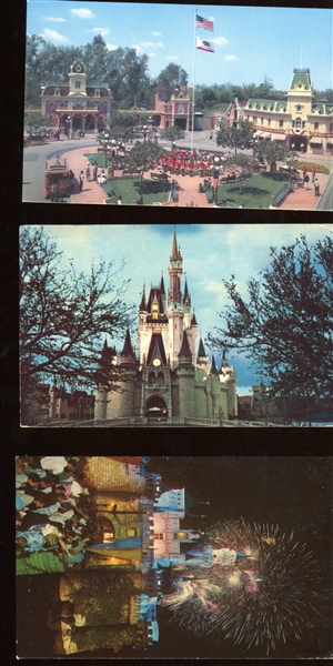Fantastic Lot of (5) Vintage Disney Postcards